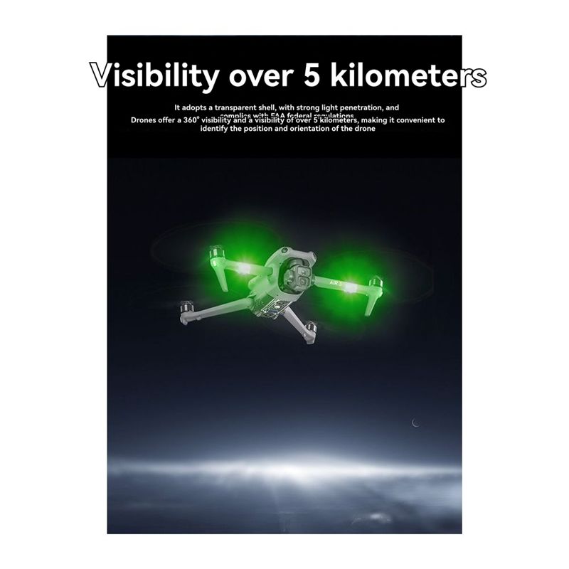 ABZZ-ไฟ LED สำหรับโดรน DJI ไฟส - Drone Strobe Light บทวิจารณ์และราคา